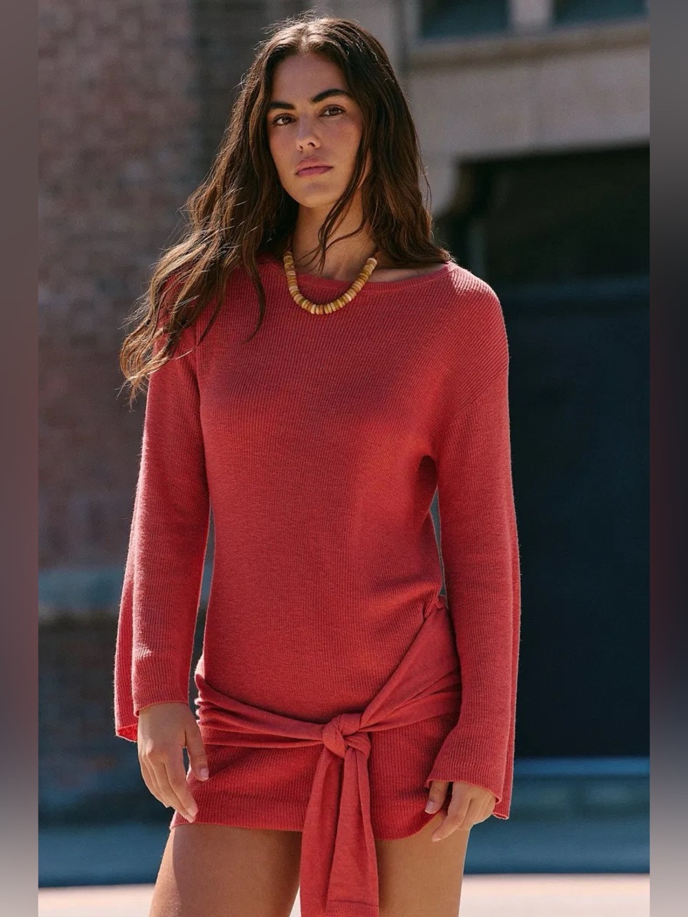 Free People Free-Est Spencer Fine Gauge Mini Dress Knit Casual Women Size S